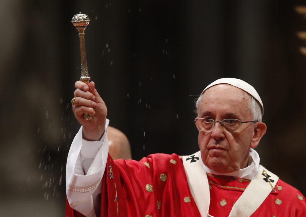 Holy Spirit leads to truth, renews the earth, emboldens, pope says ...