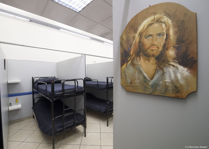 Vatican Inaugurates New Homeless Shelter For Men The Catholic Sun   20151013cnsbr0922 696x496 