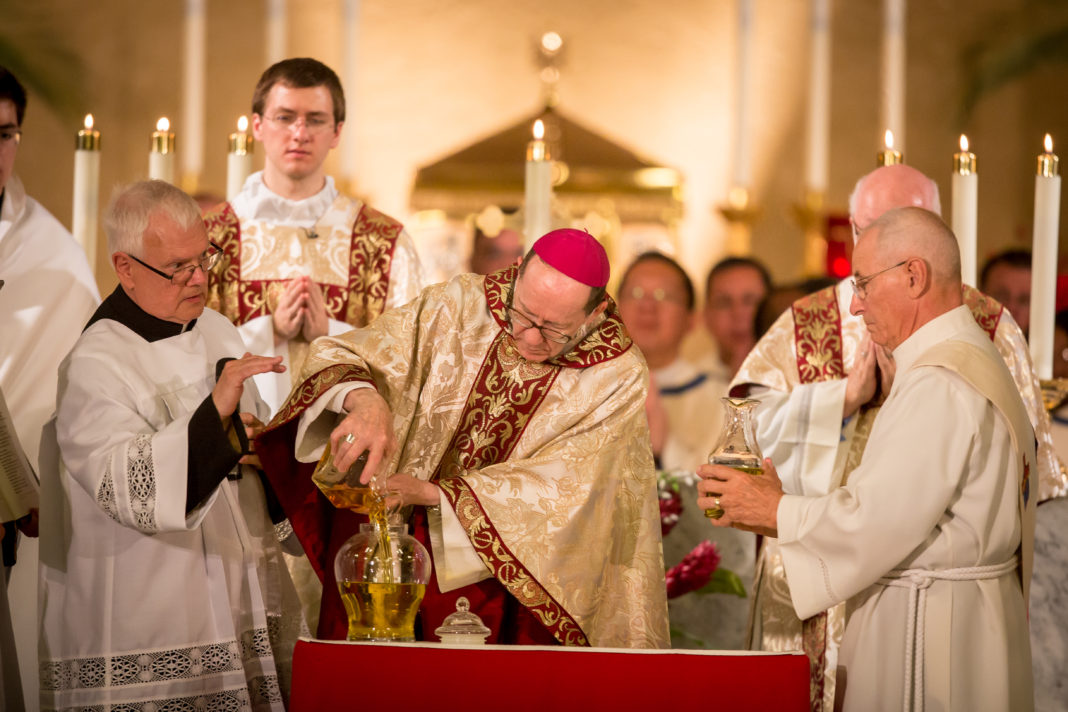 Chrism Mass Sacred Oils Blessed Sacred Promises Renewed The