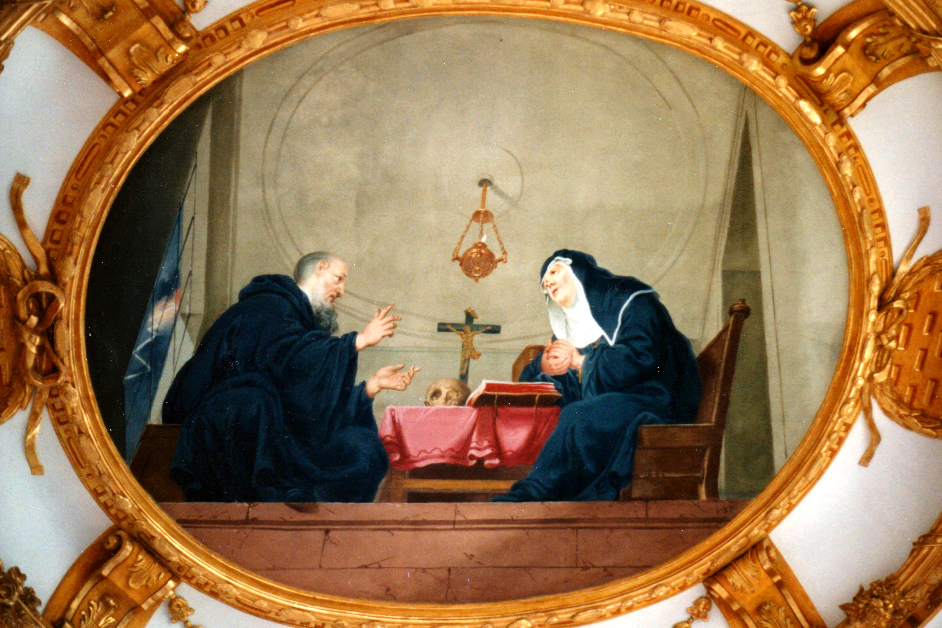 St. Scholastica and St. Benedict