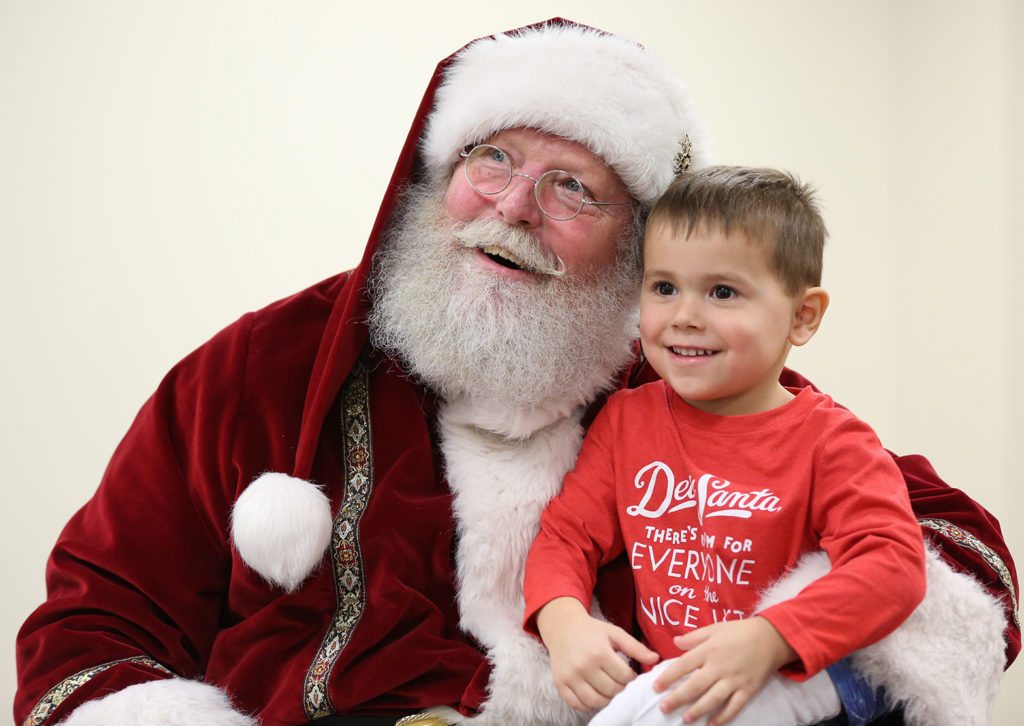 Santa Has Heart For Bringing Joy True Meaning Of Christmas To Children 